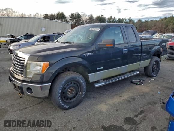 ✅ 2012 Ford F-150 XL • VIN: 1FTFX1ET6CFC14765 • Lot: 95118605. Listed on Copart with 123,477 mi. Free auction sales archive from the USA and detailed vehicle history report at DreamBid. Image 1.