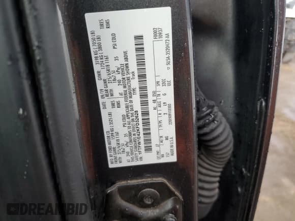 ✅ 2019 Ford F-150 XLT • VIN: 1FTFW1E42KFD32628 • Lot: 81192415. Listed on Copart with 111,695 mi. Free auction sales archive from the USA and detailed vehicle history report at DreamBid. Image 12.