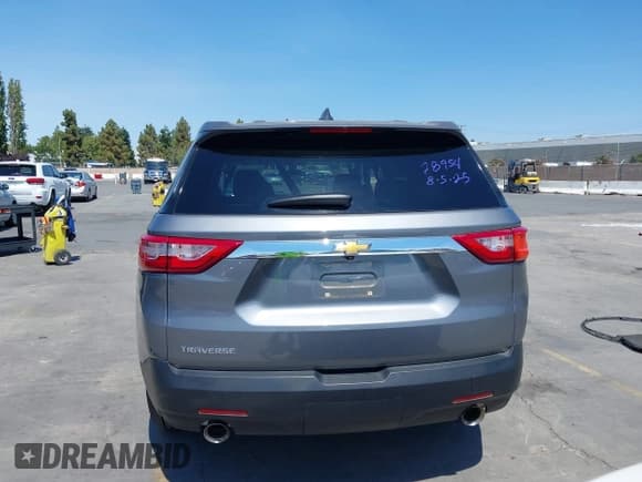 ✅ 2020 Chevrolet Traverse LS • VIN: 1GNERFKW7LJ314038 • Lot: 42974797. Listed on IAAI with 45,466 mi. Free auction sales archive from the USA and detailed vehicle history report at DreamBid. Image 16.
