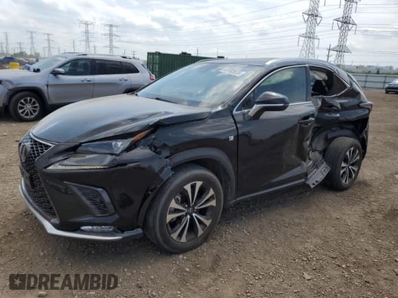✅ 2020 Lexus NX 300 F Sport • VIN: JTJSARDZ0L2229898 • Lot: 63782935. Listed on Copart with 43,903 mi. Free auction sales archive from the USA and detailed vehicle history report at DreamBid. Image 1.