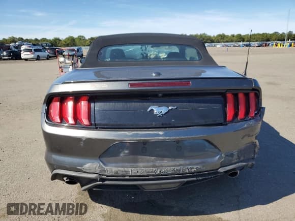 ✅ 2020 Ford Mustang EcoBoost • VIN: 1FATP8UH9L5125664 • Лот: 81608035. Опубликован ранее на Copart с пробегом 53 033 миль. Бесплатный доступ к архиву аукционных продаж из США и подробный отчёт об истории автомобиля на DreamBid. Изображение 6.