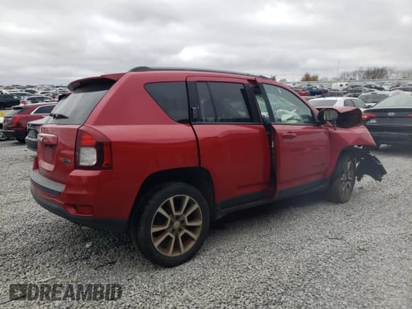 ✅ 2016 Jeep Compass Sport SE • VIN: 1C4NJDBB4GD788843 • Lot: 81549354. Wystawiony na Copart z przebiegiem Nie podano. Bezpłatny archiwum sprzedaży aukcyjnych z USA i szczegółowy raport historii pojazdu na DreamBid. Zdjęcie 3.