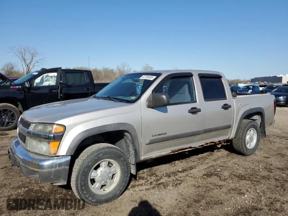✅ 2005 Chevrolet Colorado 1SF LS Z71 • VIN: 1GCDT136558289853 • Лот: 53709595. Опубликован ранее на Copart с пробегом 120 593 миль. Бесплатный доступ к архиву аукционных продаж из США и подробный отчёт об истории автомобиля на DreamBid. Изображение 1.