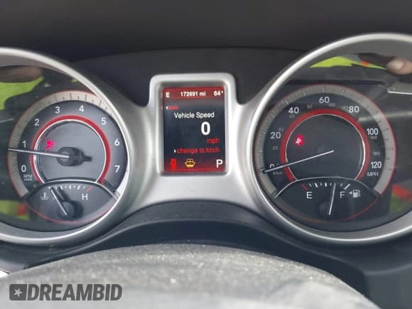 ✅ 2016 Dodge Journey Crossroad Plus • VIN: 3C4PDDGG5GT217151 • Lot: 43478607. Listed on IAAI with 172,691 mi. Free auction sales archive from the USA and detailed vehicle history report at DreamBid. Image 7.