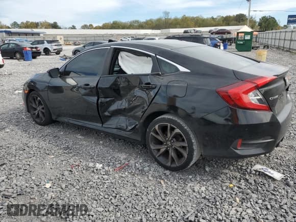 ✅ 2019 Honda Civic Sport • VIN: 2HGFC2F85KH515506 • Lot: 89530395. Listed on Copart with 136,670 mi. Free auction sales archive from the USA and detailed vehicle history report at DreamBid. Image 2.