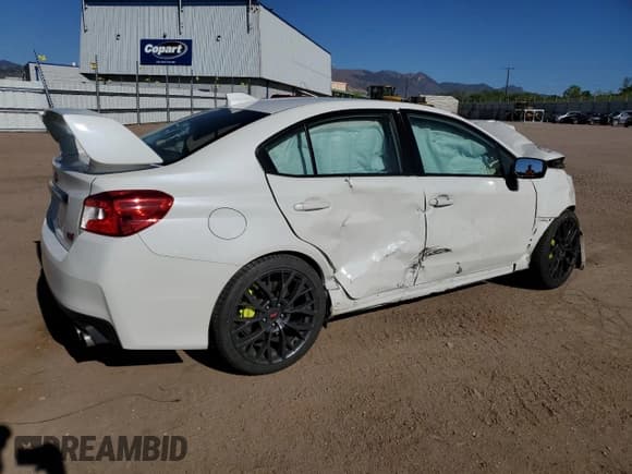 ✅ 2018 Subaru WRX STI Limited • VIN: JF1VA2W62J9820271 • Lot: 57801255. Listed on Copart with Not provided. Free auction sales archive from the USA and detailed vehicle history report at DreamBid. Image 3.