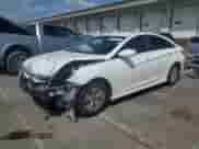 2014 Hyundai Sonata GLS with VIN 5NPEB4AC5EH829446, listed as a Copart auction lot 64949145 with 157,436 mi miles and Salvage title. Bid and sale history available at DreamBid. Image 1.