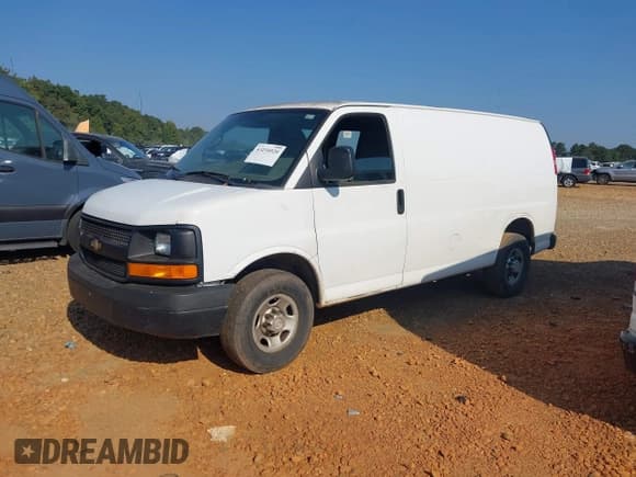 ✅ 2011 Chevrolet Express Cargo • VIN: 1GCWGFBA0B1114091 • Lot: 43234920. Listed on IAAI with 368,067 mi. Free auction sales archive from the USA and detailed vehicle history report at DreamBid. Image 2.