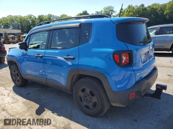 ✅ 2015 Jeep Renegade Sport • VIN: ZACCJBAH9FPC02509 • Lot: 90969495. Listed on Copart with Not provided. Free auction sales archive from the USA and detailed vehicle history report at DreamBid. Image 2.