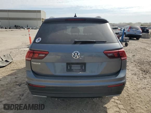 ✅ 2020 Volkswagen Tiguan S • VIN: 3VV1B7AX0LM157016 • Lot: 81953805. Listed on Copart with 66,644 mi. Free auction sales archive from the USA and detailed vehicle history report at DreamBid. Image 6.