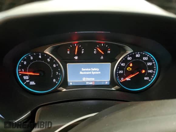 2024 Chevrolet Equinox LT with VIN 3GNAXUEG0RL120675, listed as a Copart auction lot 70663215 with 9,144 mi miles and Salvage title. Bid and sale history available at DreamBid. Image 9.