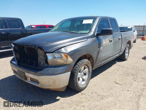 ✅ 2017 Ram 1500 SLT • VIN: 1C6RR6GG7HS735682 • Lot: 43070345. Listed on IAAI with 219,433 mi. Free auction sales archive from the USA and detailed vehicle history report at DreamBid. Image 2.