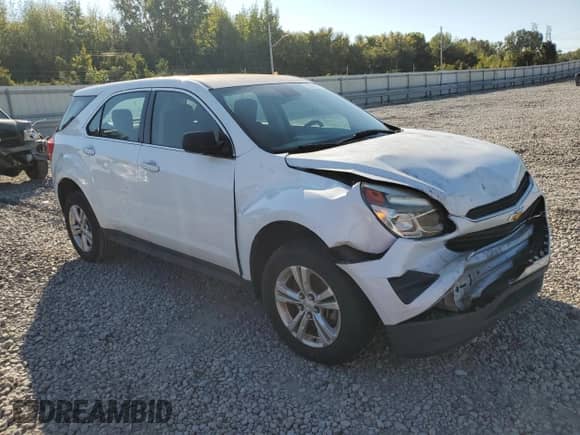 2017 Chevrolet Equinox LS с VIN 2GNALBEKXH1568023, выставлен на аукционе Copart как лот 81852325 с пробегом 82 661 миль миль и Списание • Salvage title. История ставок и продаж доступна на DreamBid. Изображение 4.