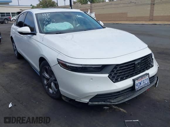 2023 Honda Accord EX-L with VIN 1HGCY2F62PA015182, listed as a IAAI auction lot 42420553 with Not provided miles and . Bid and sale history available at DreamBid. Image 1.