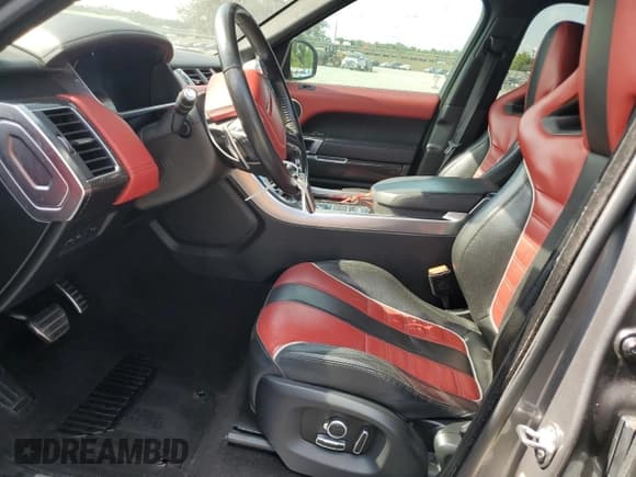 ✅ 2016 Land Rover Range Rover Sport SVR • VIN: SALWZ2EF3GA598168 • Lot: 57830945. Listed on Copart with 122,995 mi. Free auction sales archive from the USA and detailed vehicle history report at DreamBid. Image 7.