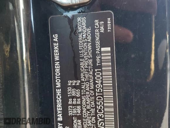 ✅ 2013 MINI Roadster S • VIN: WMWSY3C55DT594001 • Lot: 80898605. Listed on Copart with 132,916 mi. Free auction sales archive from the USA and detailed vehicle history report at DreamBid. Image 13.