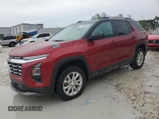 ✅ 2025 Chevrolet Equinox FWD LT • VIN: 3GNAXHEG4SL109062 • Lot: 71453665. Wystawiony na Copart z przebiegiem 22 370 mil. Bezpłatny archiwum sprzedaży aukcyjnych z USA i szczegółowy raport historii pojazdu na DreamBid. Zdjęcie 1.