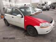 ✅ 2008 Chevrolet Aveo LS • VIN: KL1TD66648B121640 • Lot: 43836218. Listed on IAAI with Not provided. Free auction sales archive from the USA and detailed vehicle history report at DreamBid. Image 1.