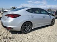 ✅ 2019 Hyundai Elantra Sport • VIN: KMHD04LB1KU819824 • Lot: 80226955. Listed on Copart with 87,970 mi. Free auction sales archive from the USA and detailed vehicle history report at DreamBid. Image 3.