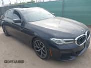 ✅ 2021 BMW 5 Series 530i • VIN: WBA53BH04MCF37326 • Lot: 42044445. Listed on IAAI with 43,663 mi. Free auction sales archive from the USA and detailed vehicle history report at DreamBid. Image 1.