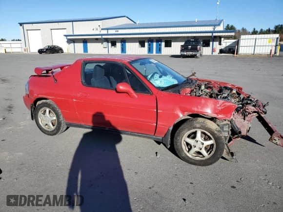 ✅ 1997 Honda del Sol Si • VIN: JHMEH6169VS005647 • Lot: 80252474. Listed on Copart with 156,065 mi. Free auction sales archive from the USA and detailed vehicle history report at DreamBid. Image 4.