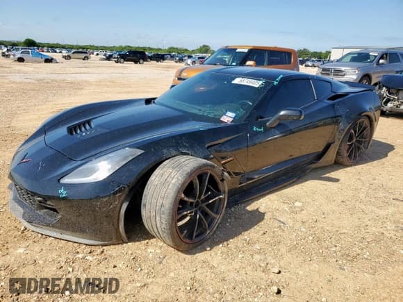 ✅ 2018 Chevrolet Corvette Grand Sport 3LT • VIN: 1G1YZ2D76J5101066 • Lot: 58749405. Wystawiony na Copart z przebiegiem 46 009 mil. Bezpłatny archiwum sprzedaży aukcyjnych z USA i szczegółowy raport historii pojazdu na DreamBid. Zdjęcie 1.