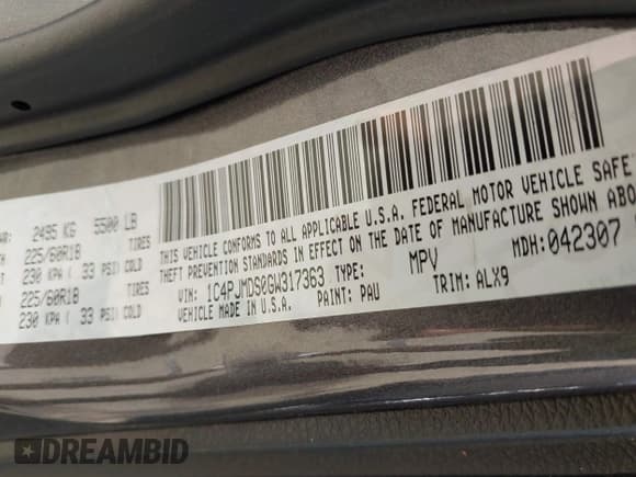 ✅ 2016 Jeep Cherokee Limited • VIN: 1C4PJMDS0GW317363 • Lot: 42539968. Wystawiony na IAAI z przebiegiem 57 256 mil. Bezpłatny archiwum sprzedaży aukcyjnych z USA i szczegółowy raport historii pojazdu na DreamBid. Zdjęcie 9.