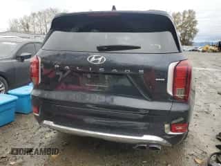 2020 Hyundai Palisade Limited с VIN KM8R5DHE7LU049995, выставлен на аукционе Copart как лот 76042124 с пробегом 37 525 миль миль и Списание • Salvage title. История ставок и продаж доступна на DreamBid. Изображение 6.