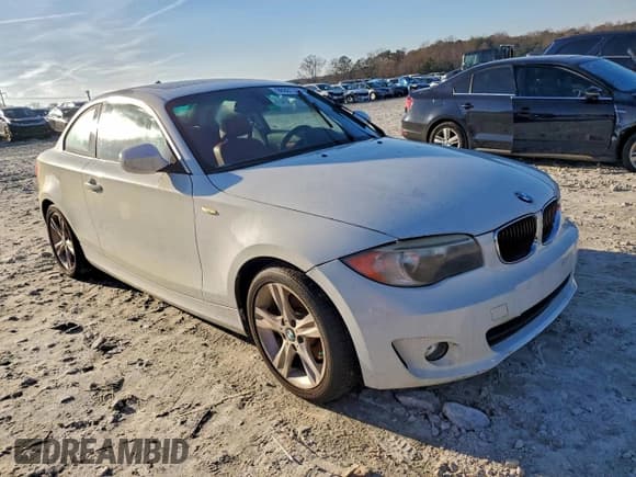 ✅ 2013 BMW 1 Series 128i • VIN: WBAUP7C59DVP24952 • Lot: 96901785. Listed on Copart with Not provided. Free auction sales archive from the USA and detailed vehicle history report at DreamBid. Image 4.