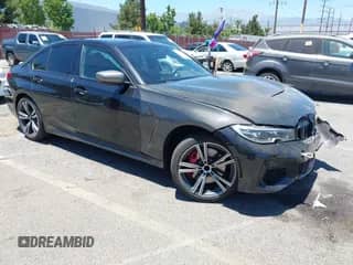 2021 BMW 3 Series M340i with VIN 3MW5U7J08M8B55647, listed as a IAAI auction lot 42597893 with 48,397 mi miles and . Bid and sale history available at DreamBid. Image 1.