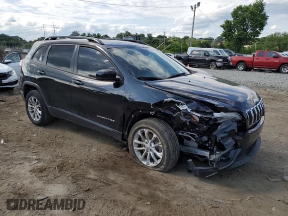 ✅ 2022 Jeep Cherokee Latitude Lux • VIN: 1C4PJLMN6ND549396 • Lot: 56864084. Listed on Copart with 43,556 mi. Free auction sales archive from the USA and detailed vehicle history report at DreamBid. Image 4.