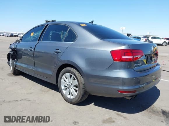 ✅ 2015 Volkswagen Jetta SE • VIN: 3VWD17AJ6FM406091 • Lot: 42539626. Listed on IAAI with 82,005 mi. Free auction sales archive from the USA and detailed vehicle history report at DreamBid. Image 3.