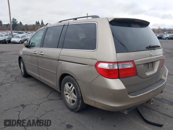 ✅ 2005 Honda Odyssey EX-L • VIN: 5FNRL38655B018463 • Лот: 43850427. Опубликован ранее на IAAI с пробегом 152 802 миль. Бесплатный доступ к архиву аукционных продаж из США и подробный отчёт об истории автомобиля на DreamBid. Изображение 3.