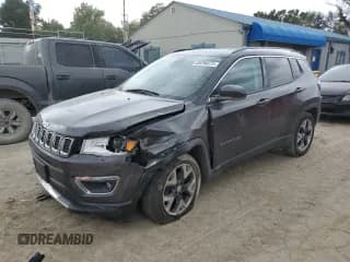 ✅ 2018 Jeep Compass Limited • VIN: 3C4NJCCB0JT358690 • Lot: 85296675. Listed on Copart with 128,390 mi. Free auction sales archive from the USA and detailed vehicle history report at DreamBid. Image 1.