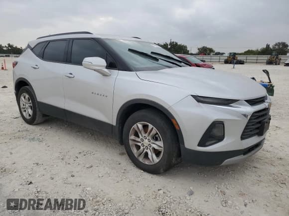 ✅ 2020 Chevrolet Blazer LT • VIN: 3GNKBCRS5LS641755 • Lot: 87451945. Listed on Copart with Not provided. Free auction sales archive from the USA and detailed vehicle history report at DreamBid. Image 4.