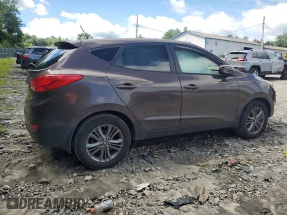 2014 Hyundai Tucson GLS z VIN KM8JTCAF5EU849469, wystawiony jako Copart lot #65286934 z przebiegiem Nie podano mil oraz Szkoda całkowita • Salvage title. Historia ofert i sprzedaży dostępna na DreamBid. Obrazek 3.