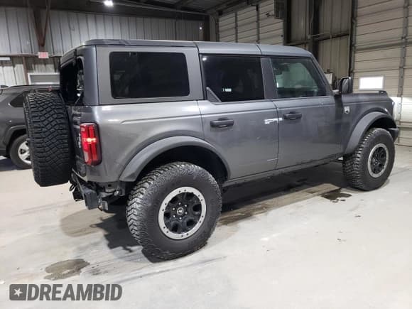 ✅ 2023 Ford Bronco • VIN: 1FMDE5DH9PLB45347 • Lot: 91907065. Listed on Copart with 60,282 mi. Free auction sales archive from the USA and detailed vehicle history report at DreamBid. Image 3.