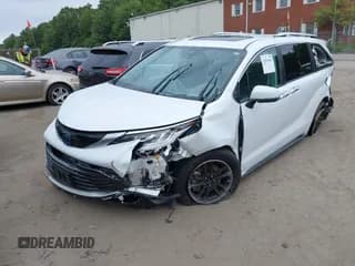✅ 2023 Toyota Sienna Limited • VIN: 5TDZSKFCXPS090327 • Lot: 42976901. Listed on IAAI with 59,756 mi. Free auction sales archive from the USA and detailed vehicle history report at DreamBid. Image 2.