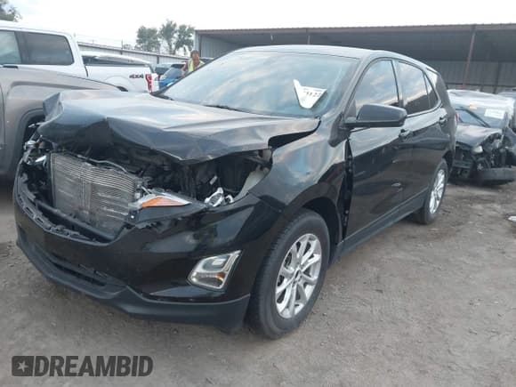 ✅ 2018 Chevrolet Equinox LT • VIN: 2GNAXJEV3J6186031 • Lot: 43453122. Listed on IAAI with 124,392 mi. Free auction sales archive from the USA and detailed vehicle history report at DreamBid. Image 2.