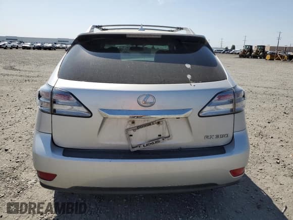 ✅ 2011 Lexus RX 350 • VIN: 2T2BK1BA9BC095869 • Lot: 60892925. Listed on Copart with 197,263 mi. Free auction sales archive from the USA and detailed vehicle history report at DreamBid. Image 6.