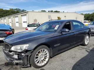 ✅ 2013 BMW 7 Series 750i xDrive • VIN: WBAYB6C51DD223523 • Lot: 80131895. Listed on Copart with 142,832 mi. Free auction sales archive from the USA and detailed vehicle history report at DreamBid. Image 1.