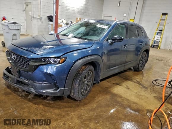 ✅ 2025 Mazda CX-50 S Premium • VIN: 7MMVABDM8SN336819 • Lot: 92750175. Listed on Copart with 10,465 mi. Free auction sales archive from the USA and detailed vehicle history report at DreamBid. Image 1.