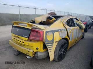 2007 Dodge Charger SRT-8 с VIN 2B3LA73W47H663145, выставлен на аукционе Copart как лот 76444674 с пробегом Не указан миль и На запчасти • Non repairable. История ставок и продаж доступна на DreamBid. Изображение 4.