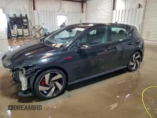 ✅ 2024 Volkswagen Golf GTI S • VIN: WVWGA7CD3RW217135 • Lot: 96183055. Listed on Copart with 34,382 mi. Free auction sales archive from the USA and detailed vehicle history report at DreamBid. Image 1.