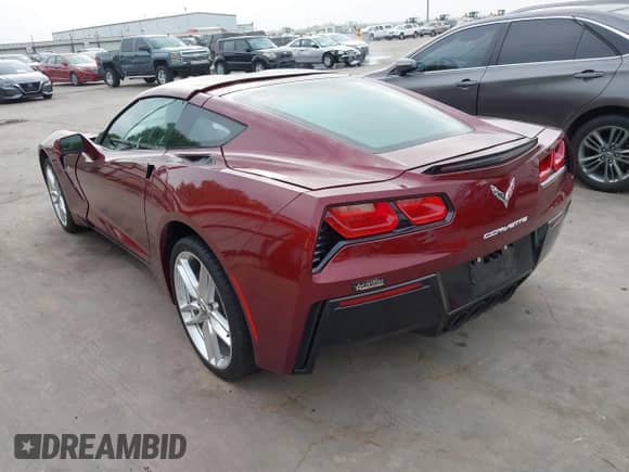 2018 Chevrolet Corvette 2LT with VIN 1G1YC2D76J5105586, listed as a IAAI auction lot 41869092 with 76,356 mi miles and . Bid and sale history available at DreamBid. Image 3.