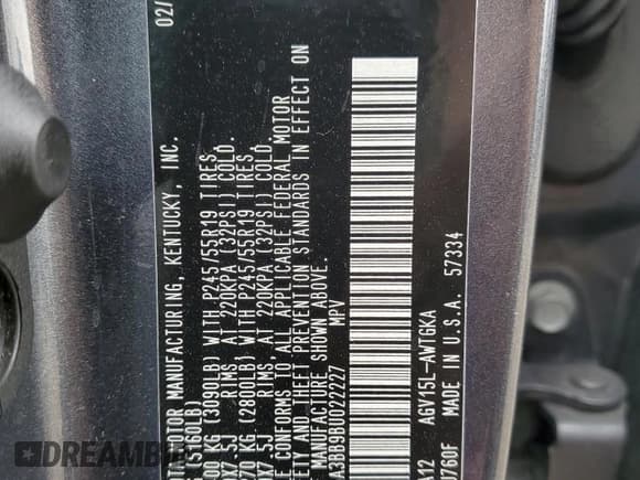 ✅ 2011 Toyota Venza • VIN: 4T3BA3BB9BU022227 • Lot: 87371365. Wystawiony na Copart z przebiegiem 171 014 mil. Bezpłatny archiwum sprzedaży aukcyjnych z USA i szczegółowy raport historii pojazdu na DreamBid. Zdjęcie 13.