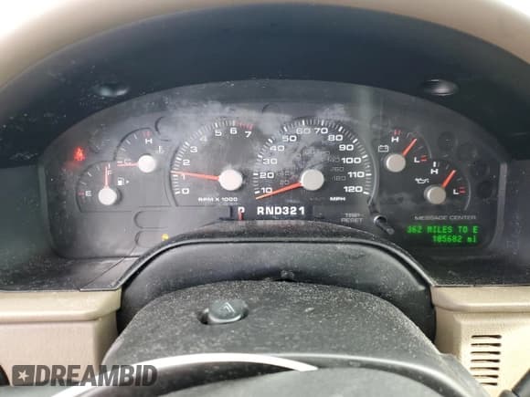 ✅ 2005 Ford Explorer XLS • VIN: 1FMZU62K25ZA22903 • Лот: 89436245. Опубликован ранее на Copart с пробегом 105 682 миль. Бесплатный доступ к архиву аукционных продаж из США и подробный отчёт об истории автомобиля на DreamBid. Изображение 9.