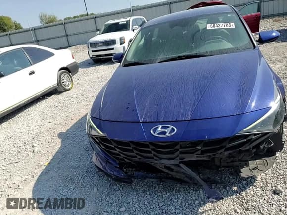 ✅ 2021 Hyundai Elantra SEL • VIN: KMHLM4AG3MU147069 • Lot: 80427785. Listed on Copart with 63,433 mi. Free auction sales archive from the USA and detailed vehicle history report at DreamBid. Image 13.