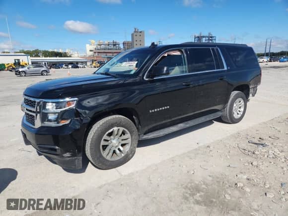 2019 Chevrolet Suburban LT z VIN 1GNSCHKCXKR161435, wystawiony jako Copart lot #90894635 z przebiegiem 189 459 mil mil oraz Czysty tytuł • Clean title. Historia ofert i sprzedaży dostępna na DreamBid. Obrazek 1.