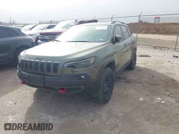 ✅ 2021 Jeep Cherokee Trailhawk • VIN: 1C4PJMBX6MD161982 • Lot: 41620867. Listed on IAAI with 54,471 mi. Free auction sales archive from the USA and detailed vehicle history report at DreamBid. Image 17.